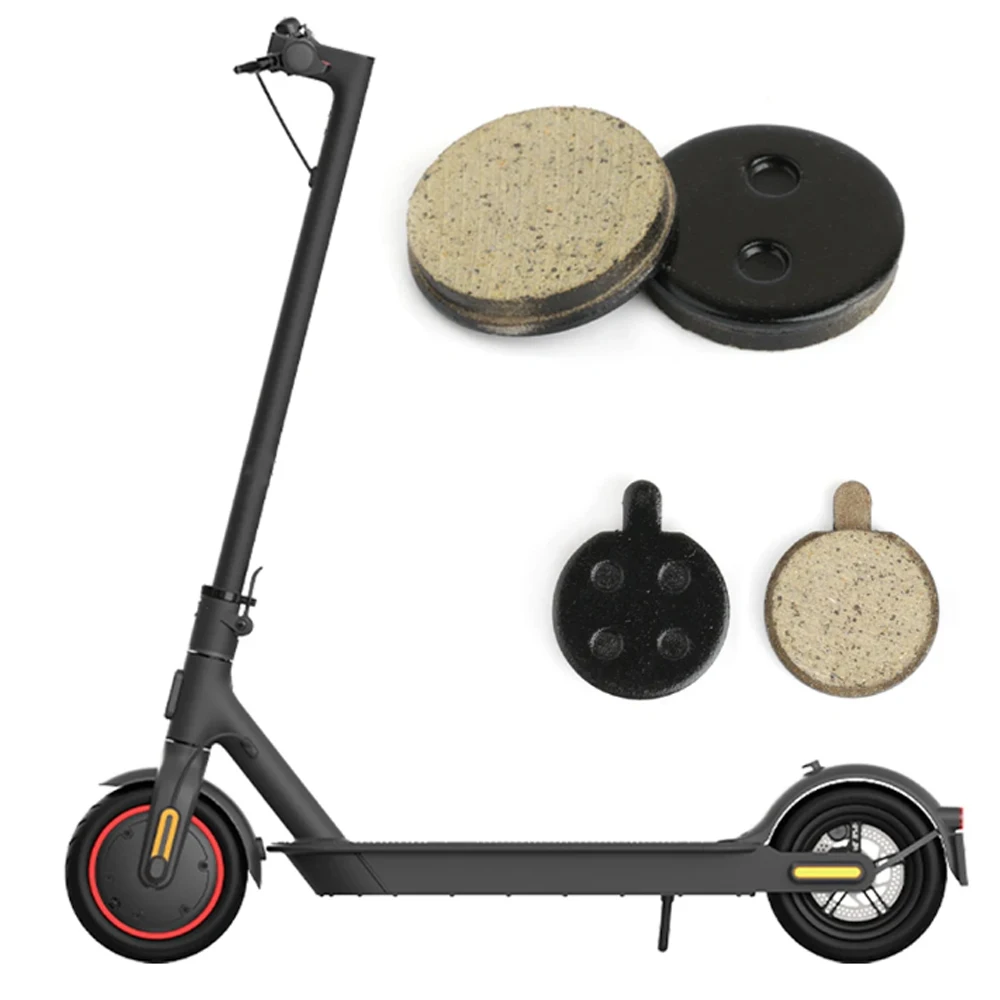 Brake Pads for Xiaomi M365/1S/Pro 2/Mi Scooter – Semi-Metallic, 2 Pcs Replacement Kit, Better Stopping Power