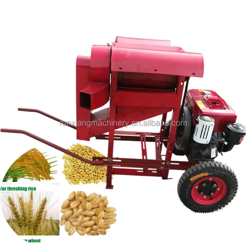 

For Sea Shipping CustomizedMini Thresher Wheat Hot Sale Small Rice Thresher Machine