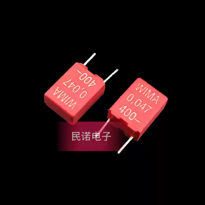 10-100pcs German Weima capacitor WIMA MKS2 400V 0.047UF 400V473 47nf with a pin distance of 5mm in stock