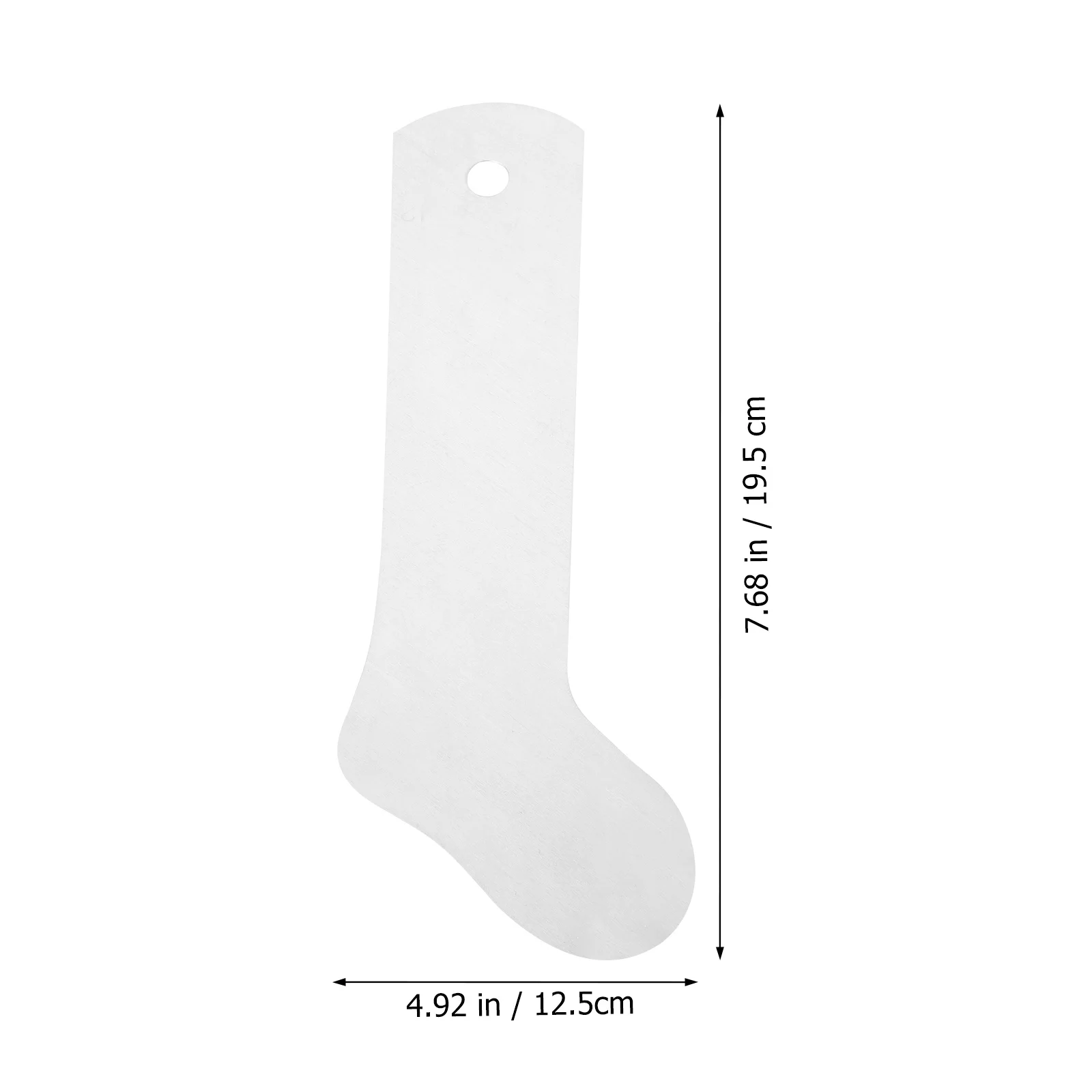 2 قطعة الرقصة لنقل الصحافة الحرارة التسامي الألومنيوم لتقوم بها بنفسك جورب مجلس خفيفة الوزن دائم أداة الطباعة جورب صنع لوازم الفن #4