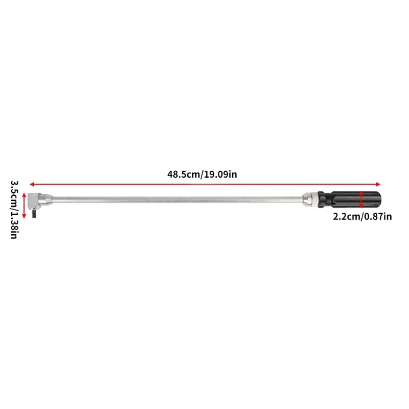 19in Screw Adjusting Tool Replacement Air Mixture Carburetor Screw Adjustment Tool Hand Tool 90 Degree Angled Head