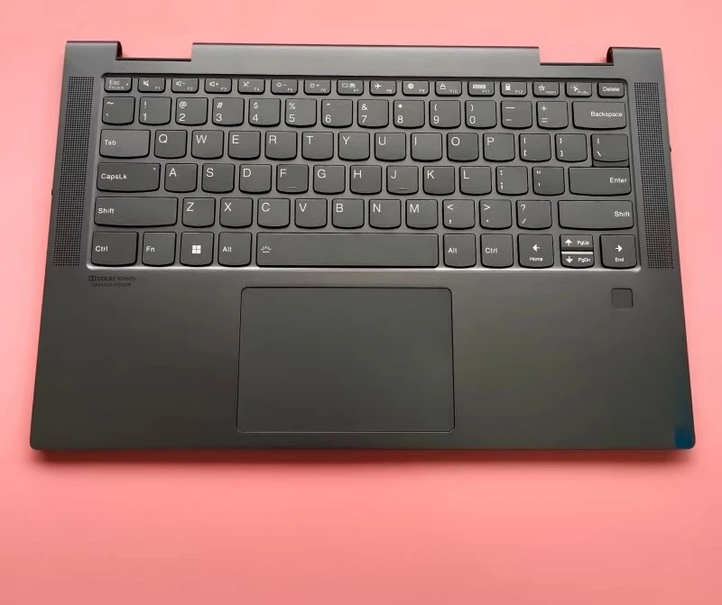 

Для нового Lenovo YOGA 7 14ITL5 C чехол с подсветкой клавиатуры подставка для рук, серый 5CB1A16224