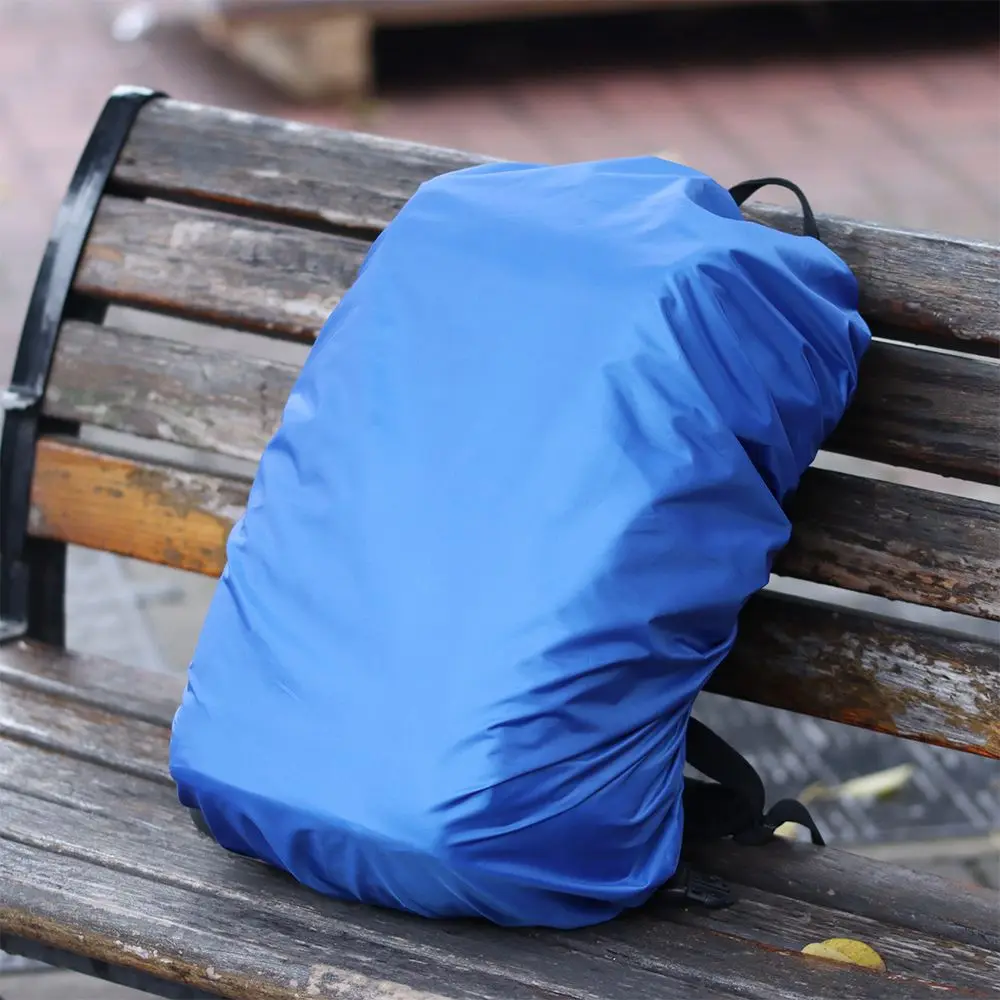 1 قطعة تسلق التخييم مقاوم للماء على ظهره غطاء مقاوم للماء على ظهره غطاء للمطر غطاء حقيبة الغبار غطاء المطر
