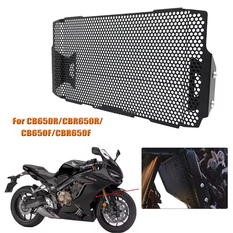 

CB650R CBR650R Radiator Guard Protector Grille Cover Protection Fit For Honda CBR 650R CB650F CBR650F 2019-2023 2022 Motorcycle