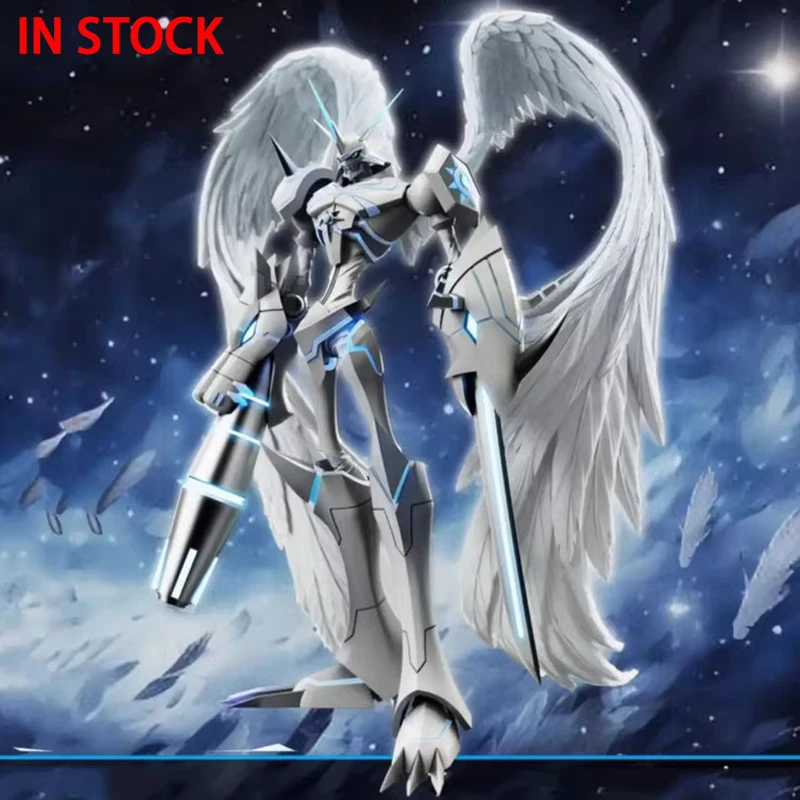 IN STOCK Digimon Adventure Anime Figure Omegamon Figures 20cm Statue Collection Dolls Decoration Model Customized Toys Gift