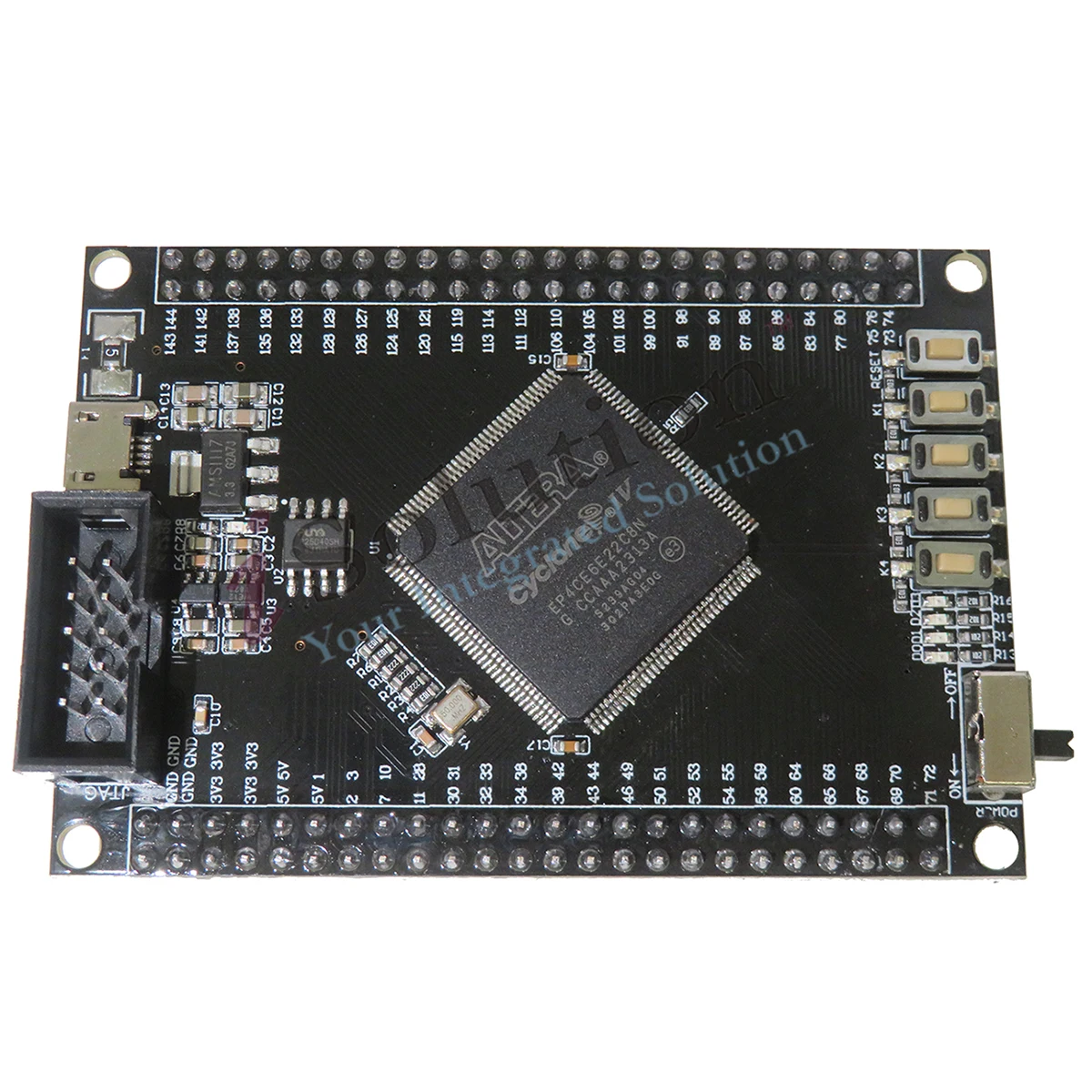 FPGA Altera EP4CE6E22C8 EP4CE EP4CE6E22 Макетная плата 4 МБ Flash USB 50 МГц 4 светодиода EP4CE6E22C8N Основная плата FPGA Altera EP4CE6E22C8 EP4CE EP4CE6E22 Макетная плата 4 МБ Flash USB 50 МГц 4 светодиода EP4CE6E22C8N Основная плата