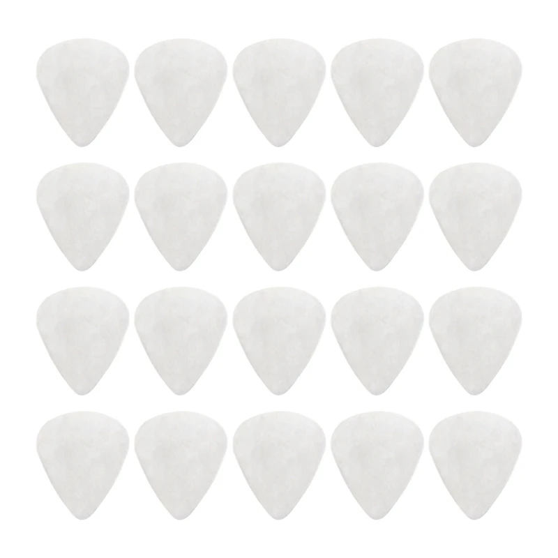 20Pcs Metal Guitar Pick Plectrums Bright Sounds Stainless Steel Guitar Pick for Electric Guitar Bass Ukulele Enduring