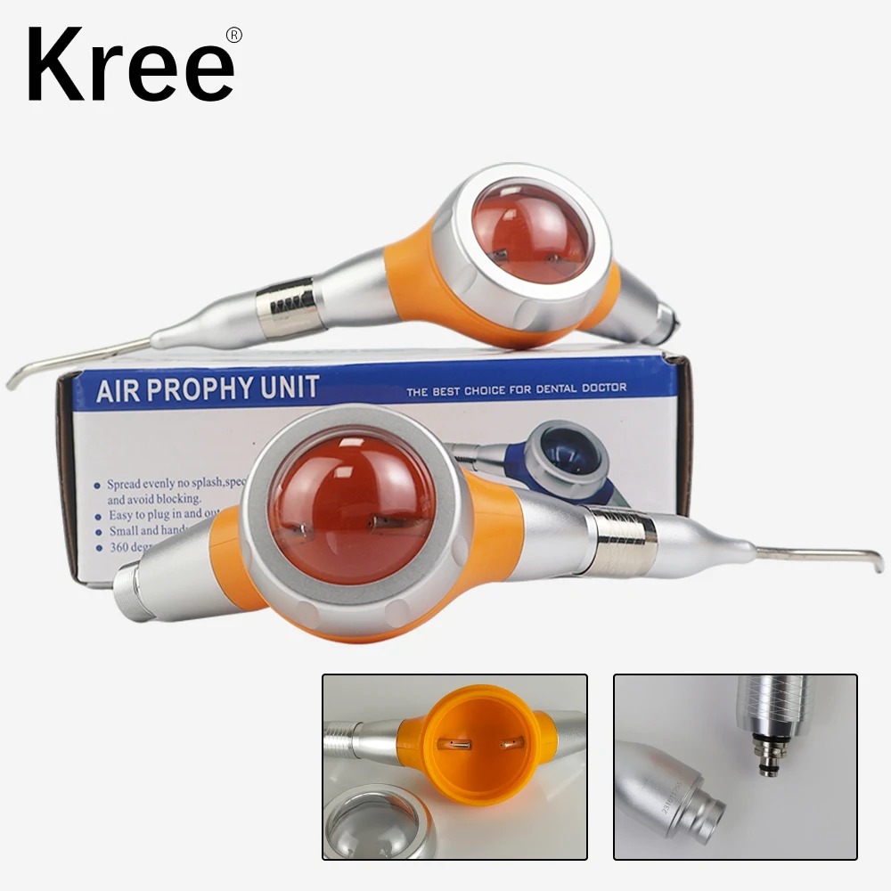 

Dental Air Polisher air prophy 2/4hole Air Polishing Handpiece Air flow Teeth whitening Cleaning Dentistry Equipment