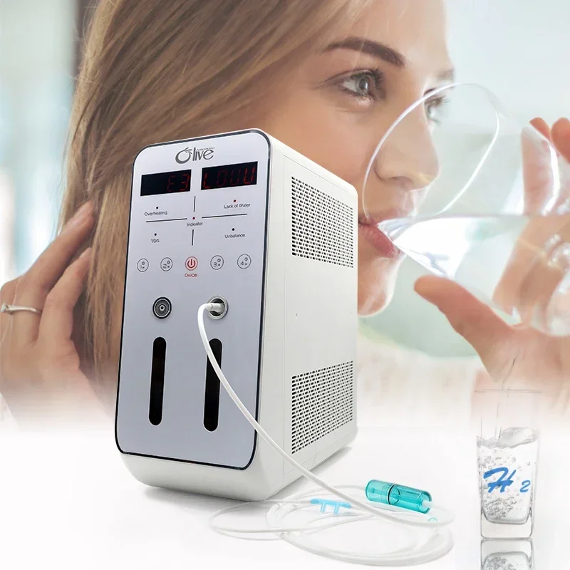 300ml Electrolyzer Hydrogen Generator Inhalation Water Hydrogen Oxy-gen Generator 110ml 600ml Hydrogen Inhaler Machine