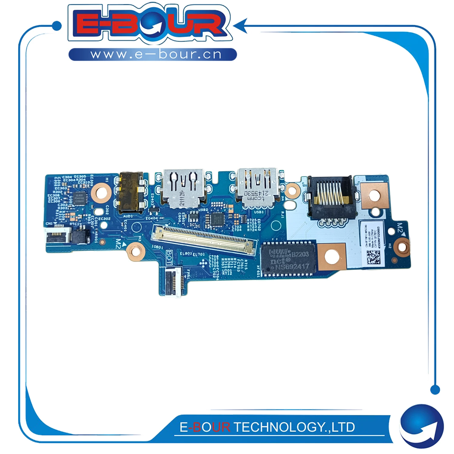 Laptop USB Board for 3420 e3420 4550NF020003 0F78FC Notebook USB Port Power Switch Board New