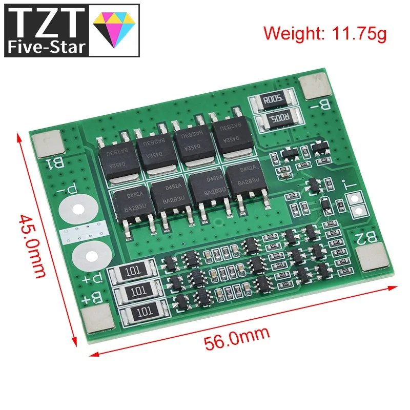 3S 25A Li-ion 18650 BMS PCM Battery Protection Board BMS PCM With Balance For li-ion Lipo Battery Cell Pack Module DIY