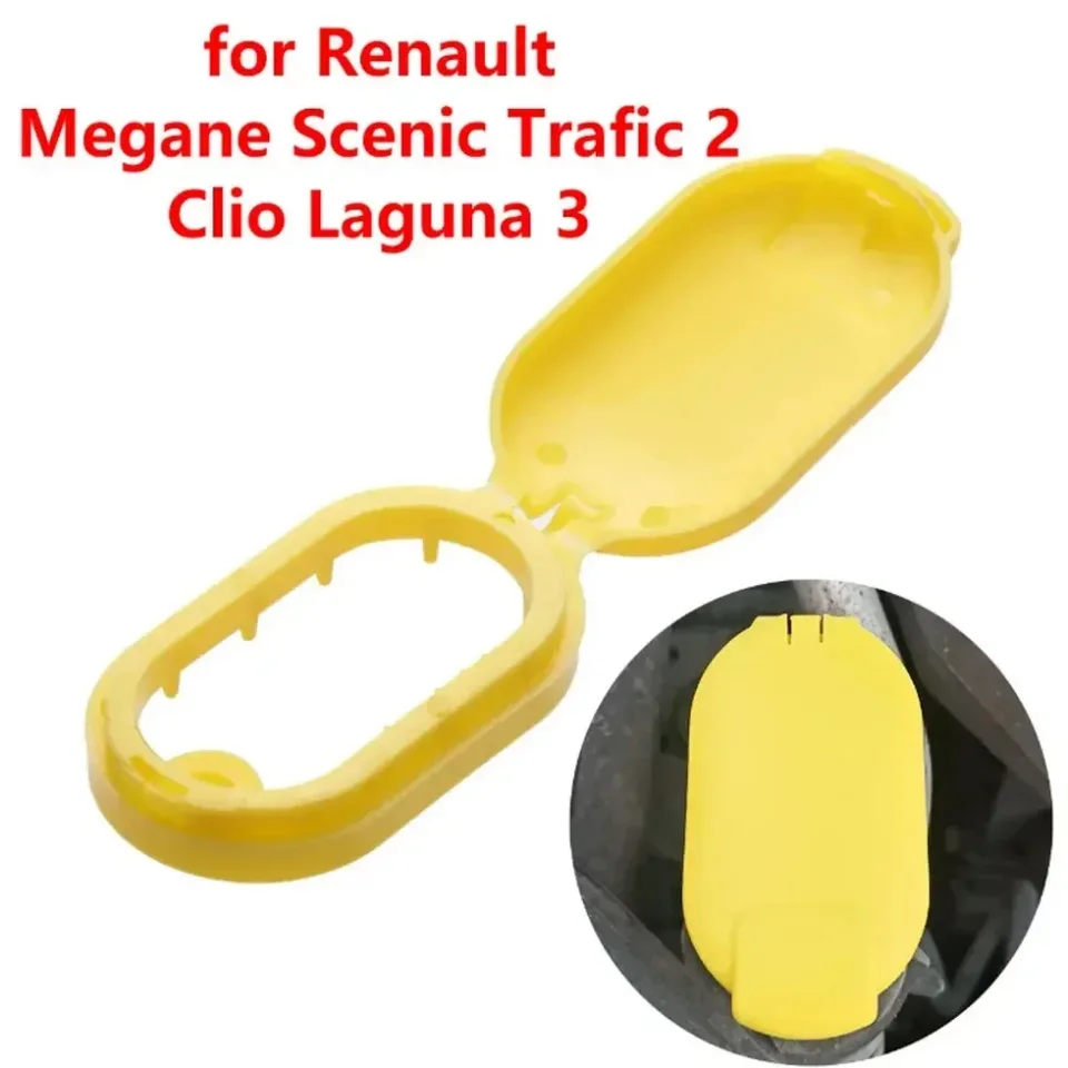 Bouchon De Réservoir Lave-Glace Jaune ROBUST – Compatible Renault Trafic MK2, Mégane MK2, Scénic MK2 – Réf. 8200226894