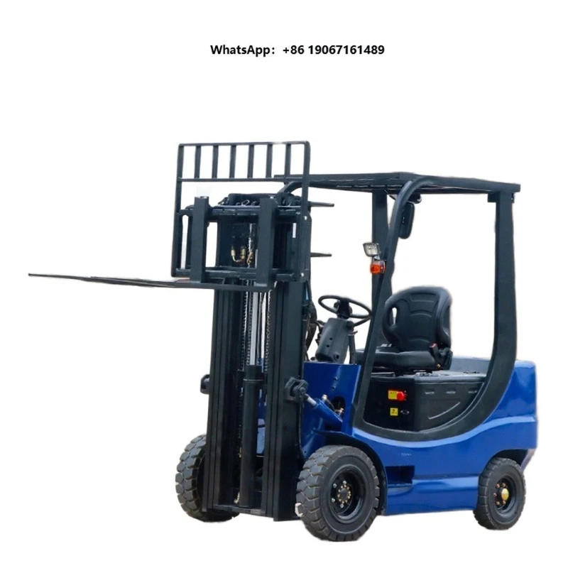 Electric Rough Terrain Forklift for Warehouse Construction t001