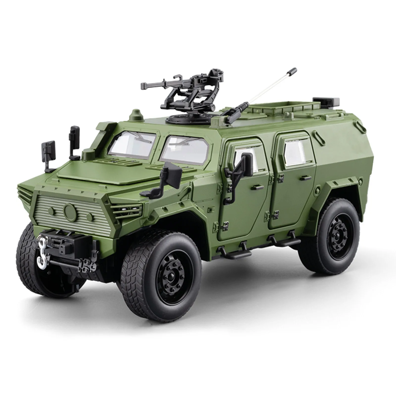 

1: 20 size Dongfeng Mengshi alloy military vehicle model armored vehicle toy boy military off-road vehicle