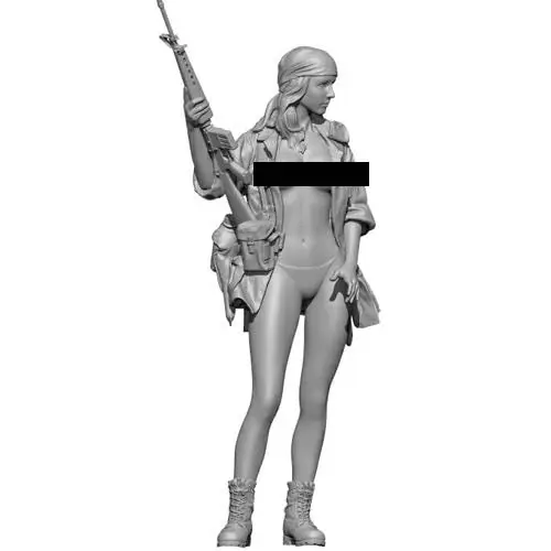 

1/9 Resin Model Figure GK，Unassembled and unpainted kit