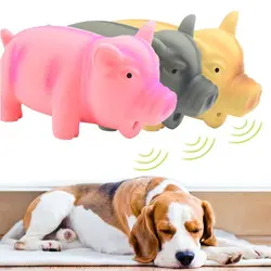 Jouets à mâcher en latex pour animaux de compagnie, son de overen caoutchouc mignon, grincement, grincement, formation à la mastication, fournitures pour chiots, produits pour animaux de compagnie, 1PC