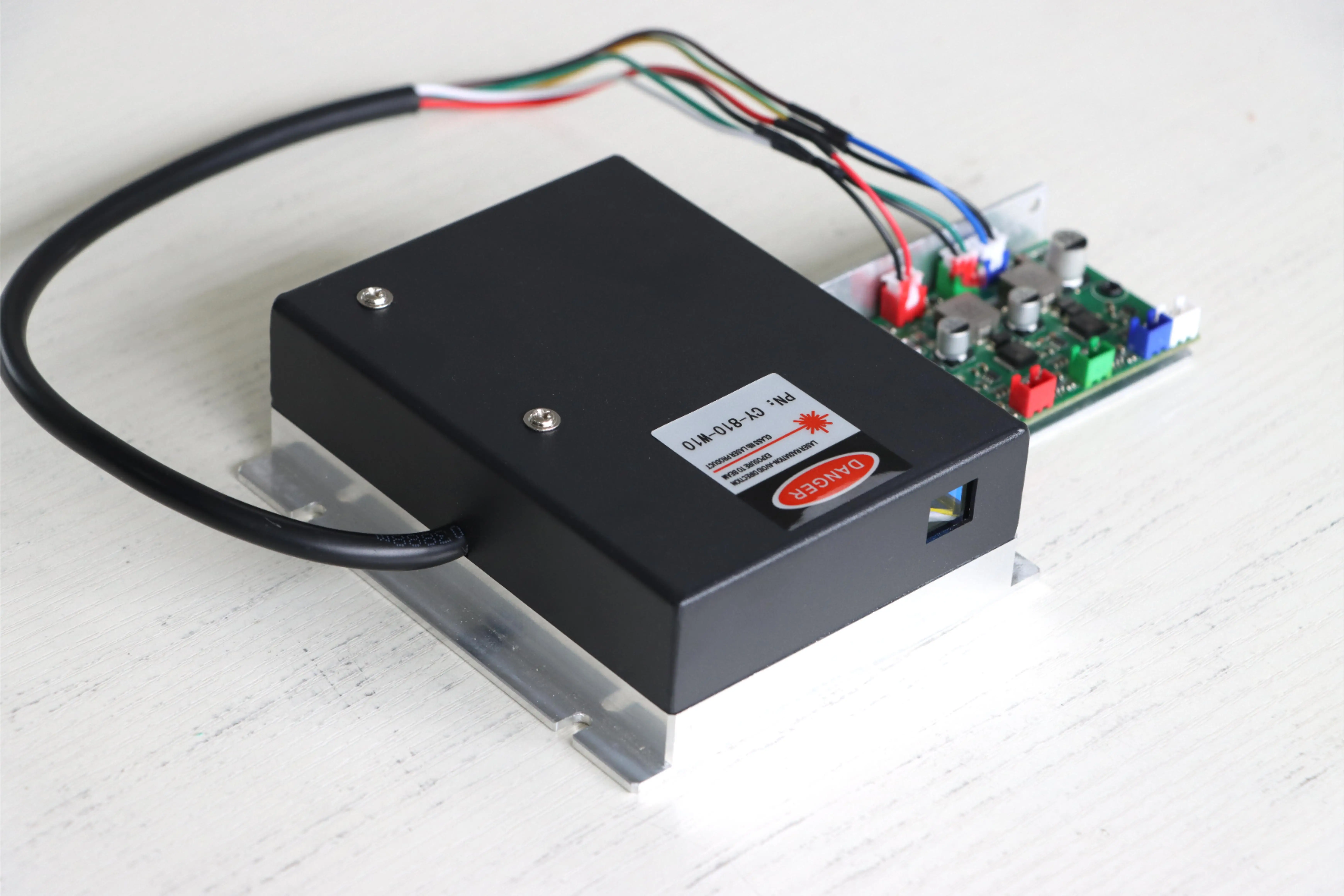 DC12V RGB10W Lasermodul Rot/Blau/Grün TTL oder analoge Laserlichtteile