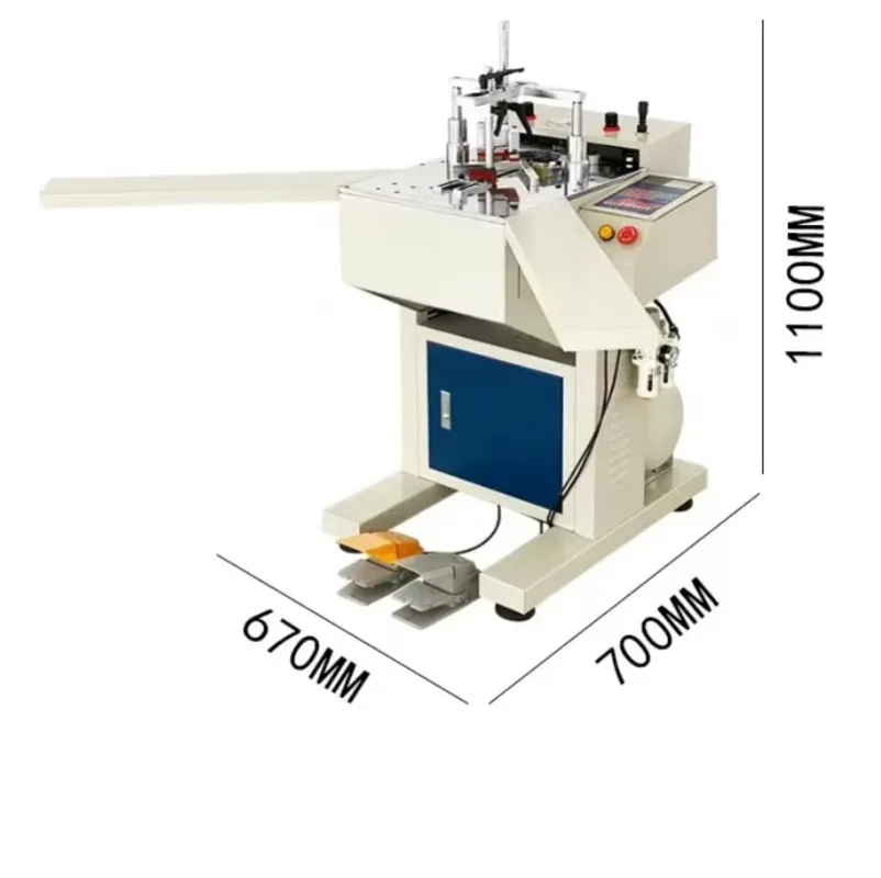 Automatic photo frame connection band saw machine bracket arm frame clip
