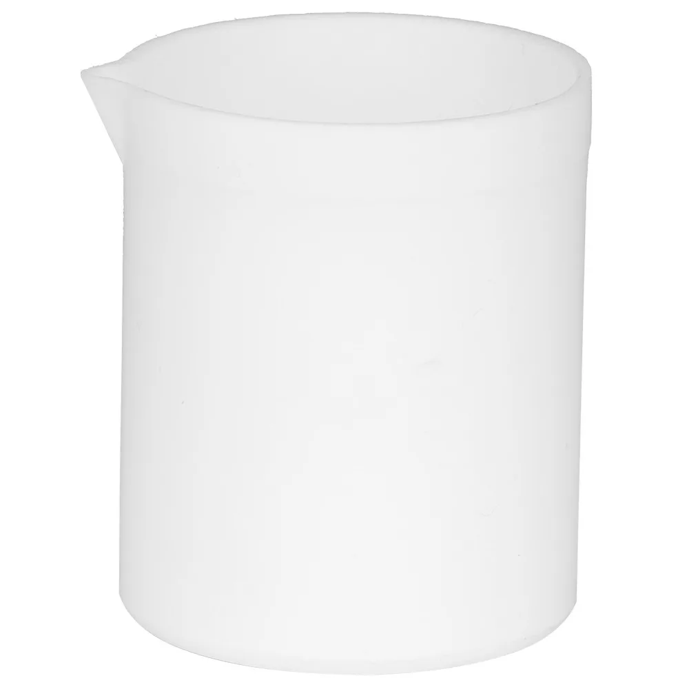 50,100ml Solid White Ptfe Beaker Non Stick 50,100Ml Capacity Ptfe Cup Safe Self-Lubricating Beaker Lab Reagent Storage