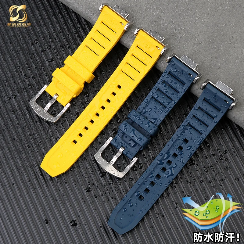 For G-SHOCK Casio Strap GM-5600 DW5600/DW5610 GM-110 series fluoro rubber watchband Sports Silicone Men's Watch Accessories 16mm