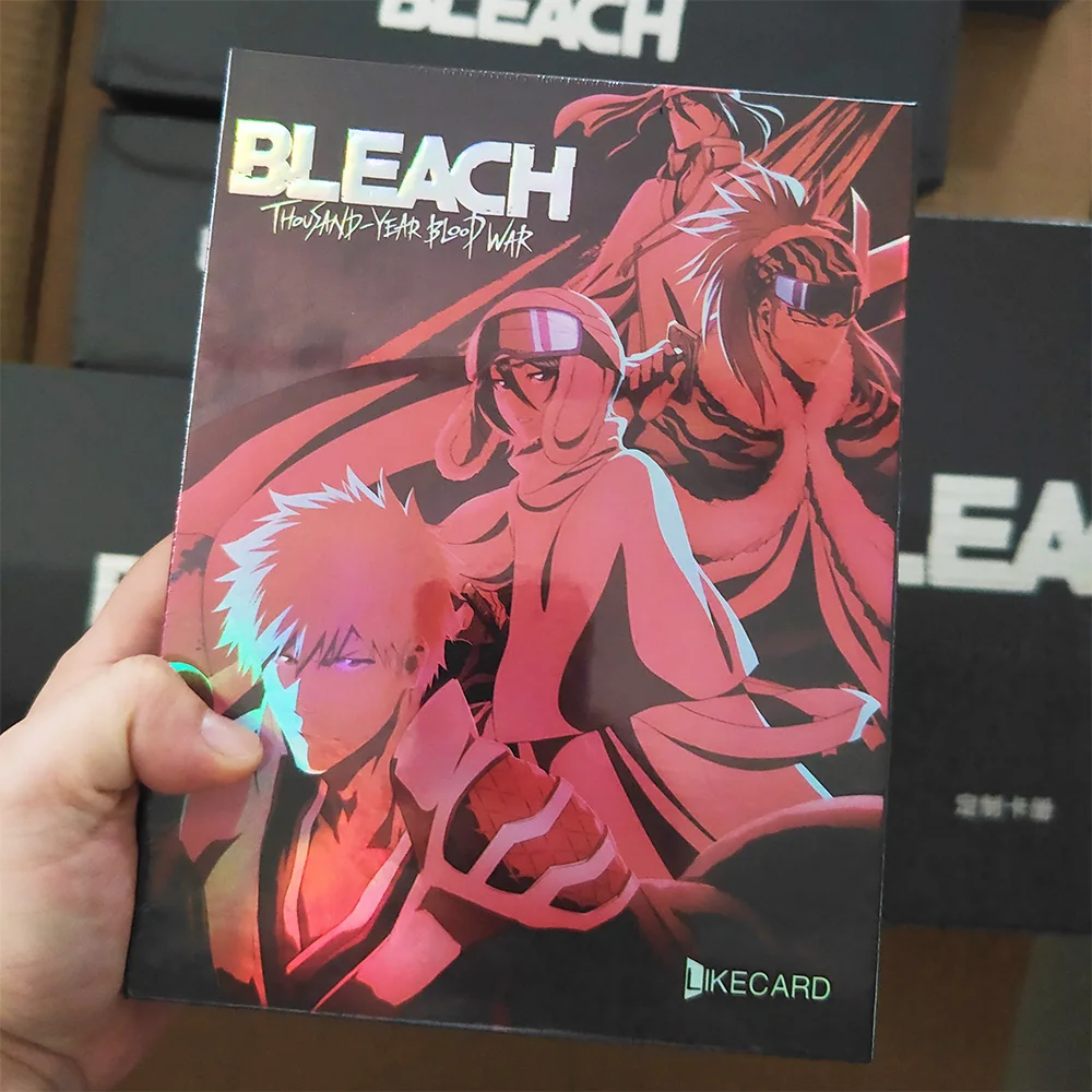 LikeCard BLEACH Collection Cards Thousand-Year Blood War Kurosaki Ichigo PR Collection Card Booster Box Kids Toy Gift