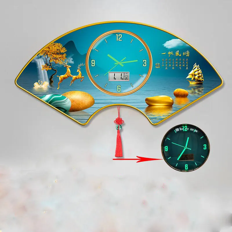 Modern Bedrooms Clock Wall Digital Living Room Luxury Design Creative Fashion Wall Clocks Restaurant Horloge Murale Home Decor
