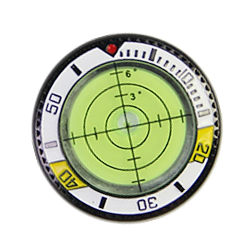 Golfball Marker Golfs Putt Green Reader Round Bubble Levels High Reader Bubble Levels Measuring Tool Enduring X5QF