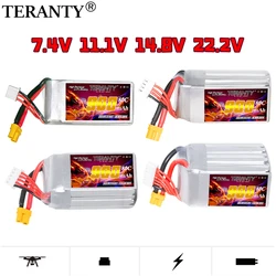 TERANTY 2S 3S 4S 6S 7.4V 11.1V 14.8V 22.2V 900mAh 80C LiPo Battery With XT30 Plug for RC Helicopter Quadcopter FPV Drone Pa