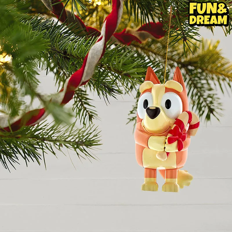 New Christmas Decoration Cute Cartoon Dog Bruy Christmas Series Christmas Tree Pendant Christmas Tree Decoration Festive Pendant