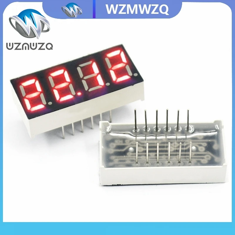 5pcs 0.36inch LED display 7 Segment 1 Bit/2 Bit/3 Bit/4 Bit/5 Bit Digit Tube Common Cathode / Anode Digital 0.36 inch 7segment