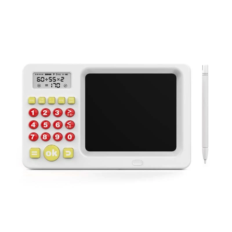 Tablero escritura máquina cálculo del color brillante del instructor mental durable matemáticas