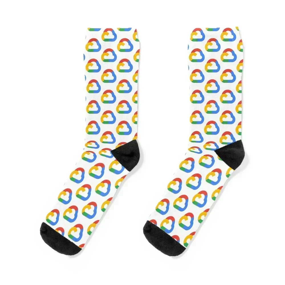 Google Cloud Socks kids Antiskid soccer funny sock snow Socks Man Women's