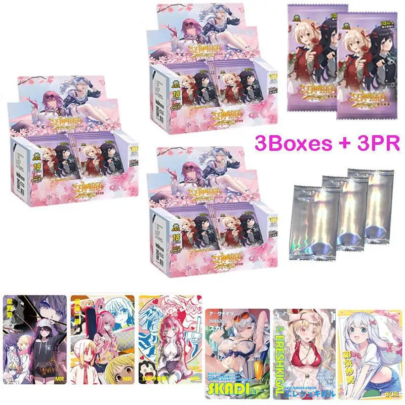 

4Boxes Wholesale Price Goddess Story 10m05 Collection Card Waifu Card ACG TCG Swimsuit Bikini Booster Box Doujin Toys Hobby Gift