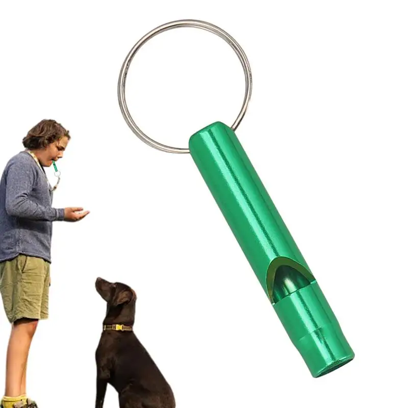 Ultrasonic Dog Whistle Adjustable Dog Recall Whistle Anti Barking Ultrasonic Tool Portable Dog Training Behavior Aids Stop Bark