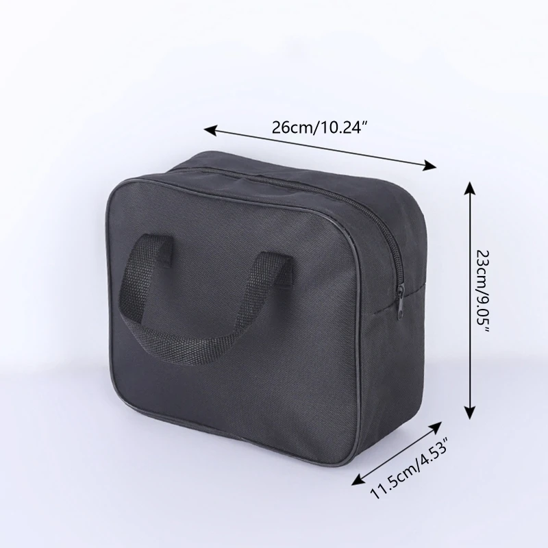 Tool Bag for Men Heavy Duty High Capacity Wide Mouth Tote Construction Worker Electricians Tool Bags Thickened Bag