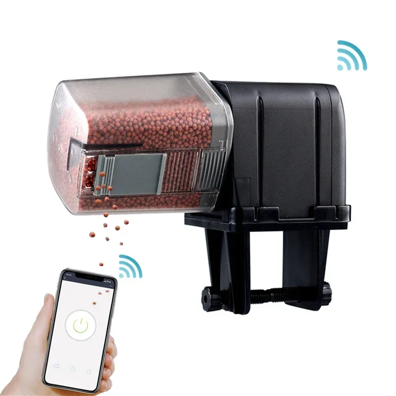 Automatic Aquarium Fish Tank Feeder Timing/Wifi Wireless Smart Phone Remote Control Fish Tank Distributor