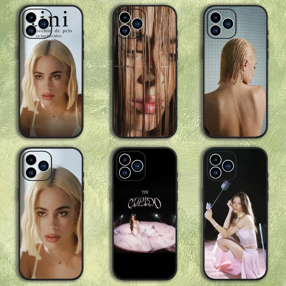 Singer Tini Stoessel Un Mechon de Pelo Phone Case For iphone15 14 13 12 11 Pro Max Mini X 7 8 Soft Case