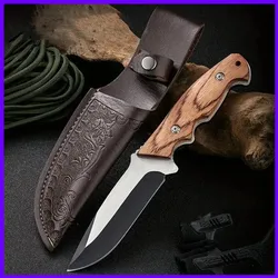 Stainless Steel Mini Portable Pocket Knife Multi-function Outdoor Home Fruit Meat Knife Camping Hiking Self-defense Safety Knife