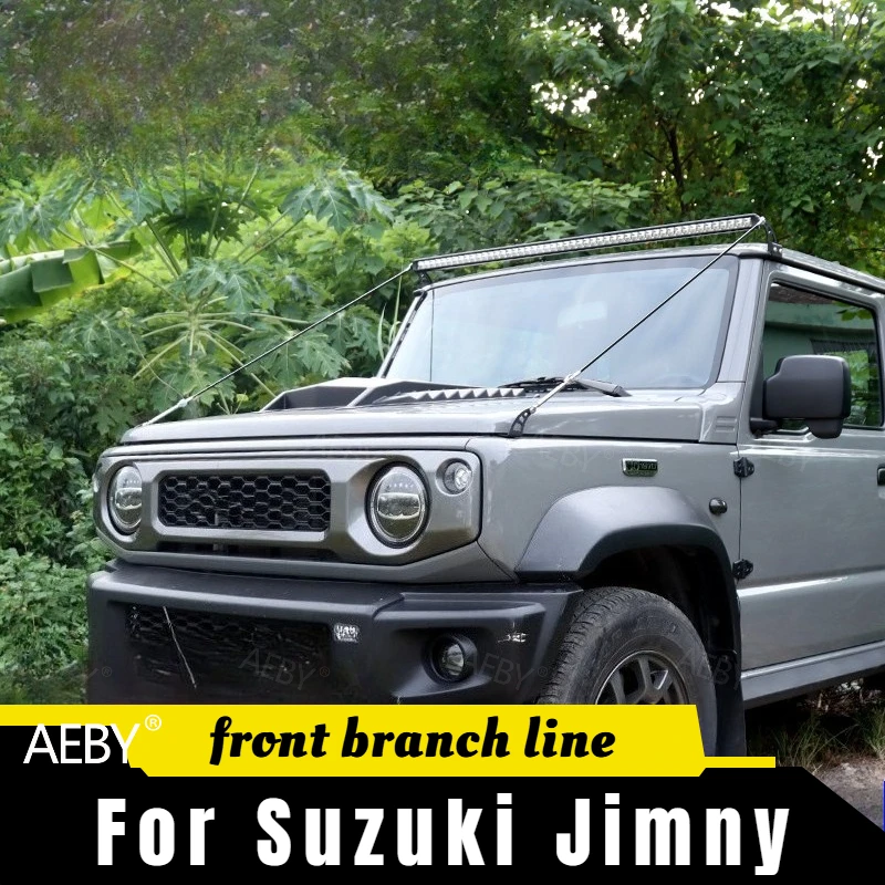 For Suzuki Jimny 2019-2026 Limb Riser Kit Branch Deflector,branch line before branch separation,windshield protectionm