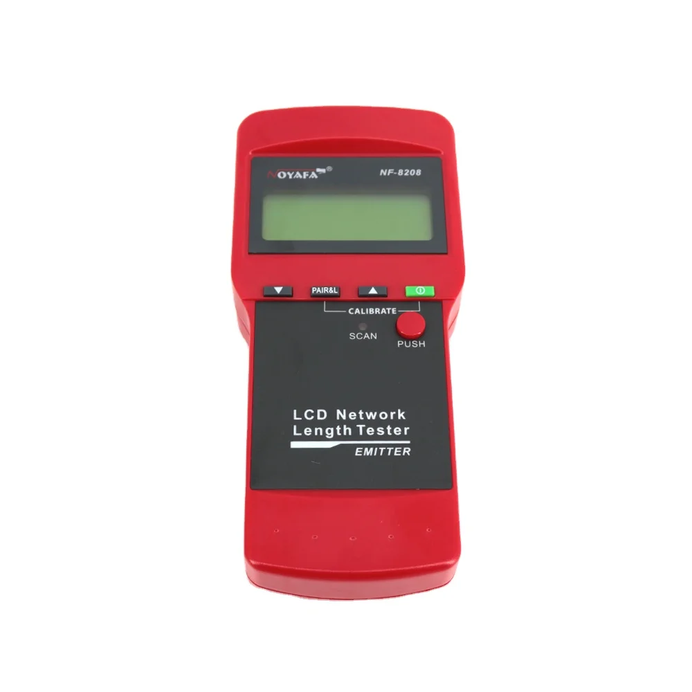 NF-8208 LCD Display Network LAN Wire Tracker Tracer Length Tester