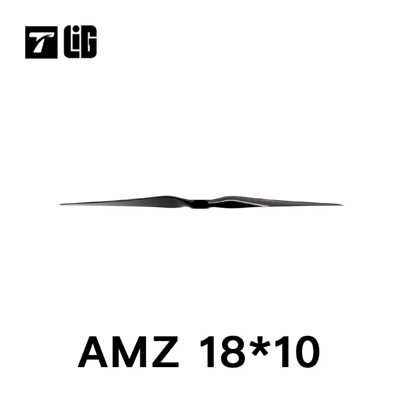 AMZ 18X10 T-MOTOR Versatile Carbon Propeller for 3D Aircraft 18-inch Propeller 62-69cc Maximum 10.2kg Fixed-wing Model Aircraft