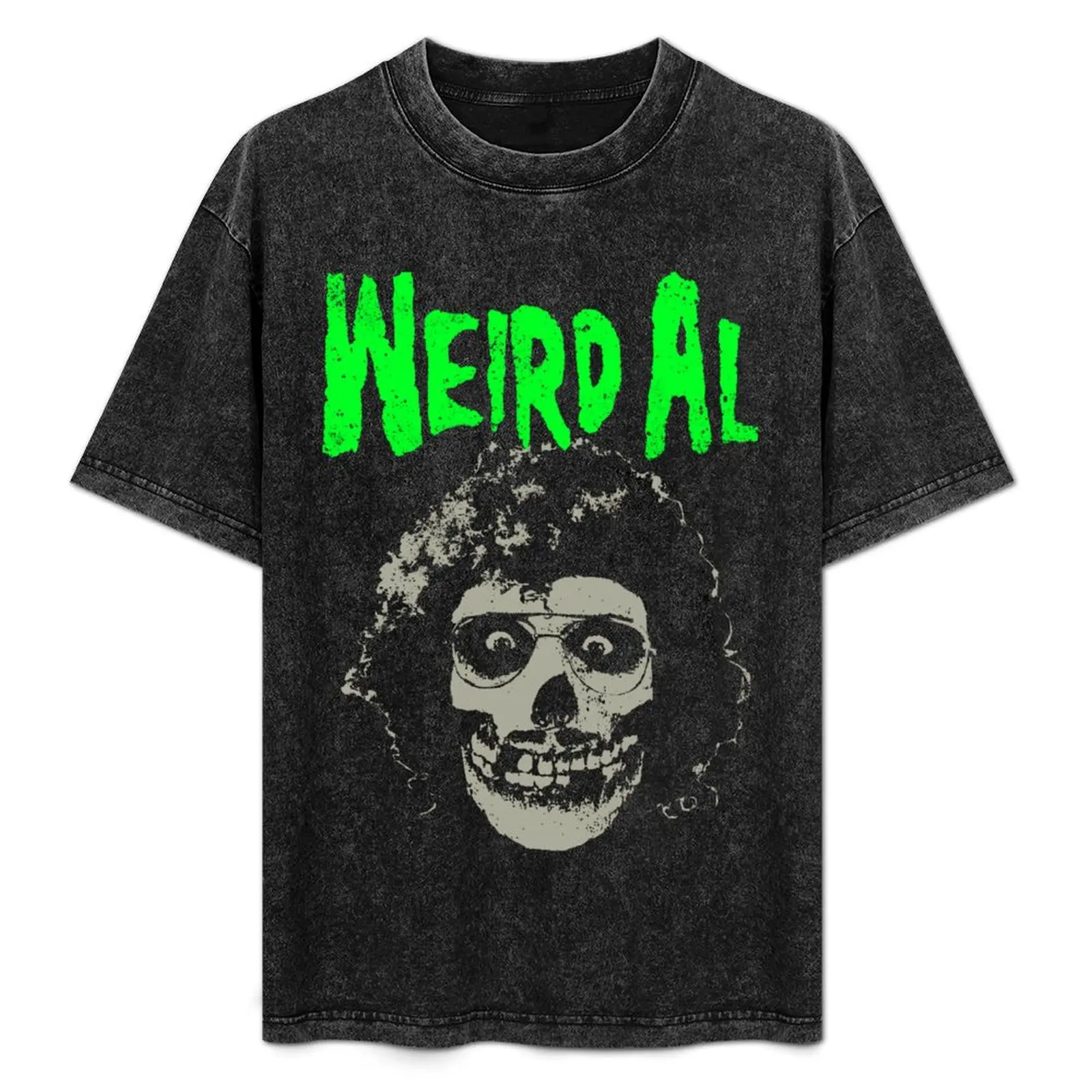 

Weird Al meets the Misfits T-Shirt Simple Casual Short Sleeve Cotton T-Shirt
