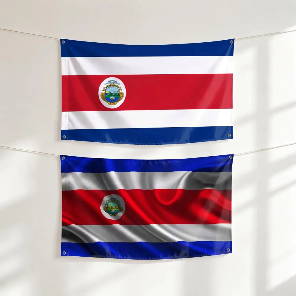 Costa Rica Flags Outdoor Garden Flag Banner Decorative Yard for Home Patio Lawn Seasonal Holiday Party