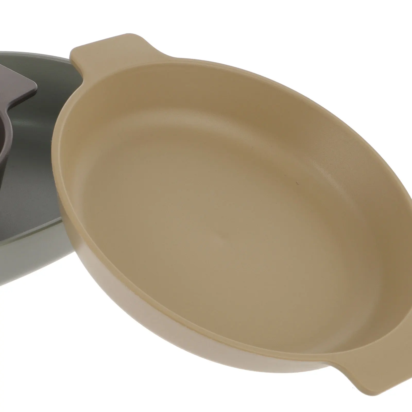 

Portable Dish Set Food Containers with Lids Plastic Dishware Dinner Plate Tableware Bowl Dishes