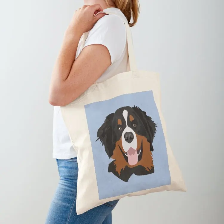 Bernese Mountain Dog - The Theo Tote Bag Canvas stote bag Women's shopping bag Handbags Large bags for women