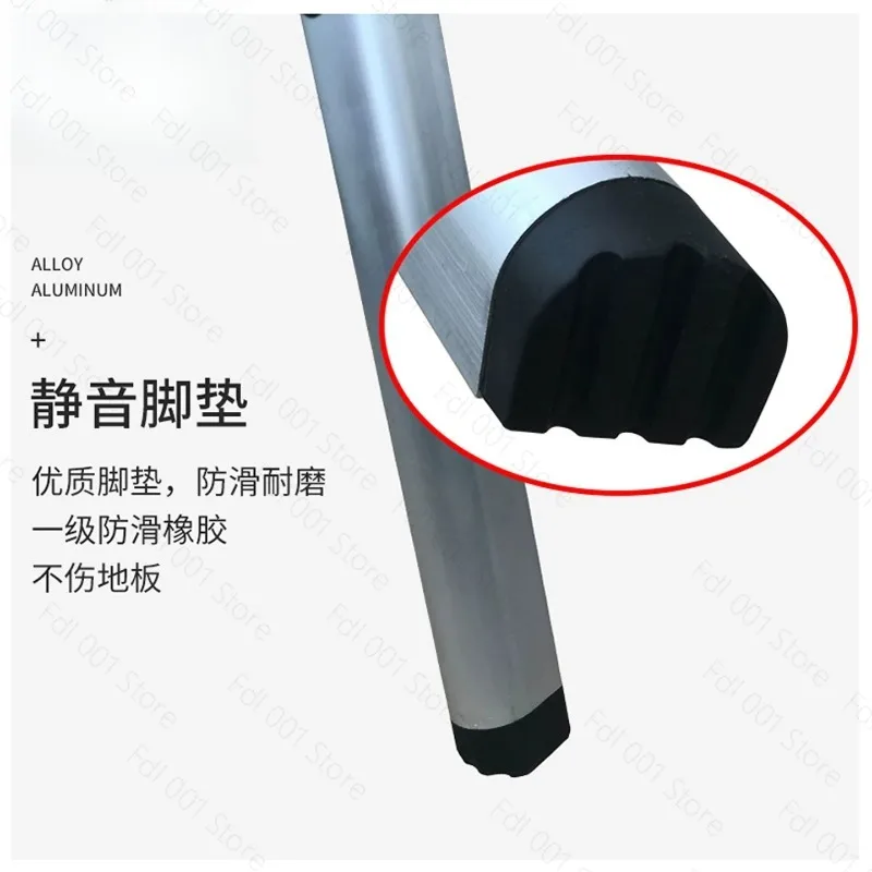 Wide Double-sided Herringbone Ladder Shrinking Aluminum Alloy Lifting Staircase Non-slip Photography Stool Ultra Light