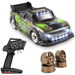 Wltoys-coche teledirigido XK 284131, vehículo de carreras de alta velocidad, 30 KM/H, rueda de deriva de aleación opcional, 2,4 GHz, 4WD 1/28, chasis de Metal, RTR