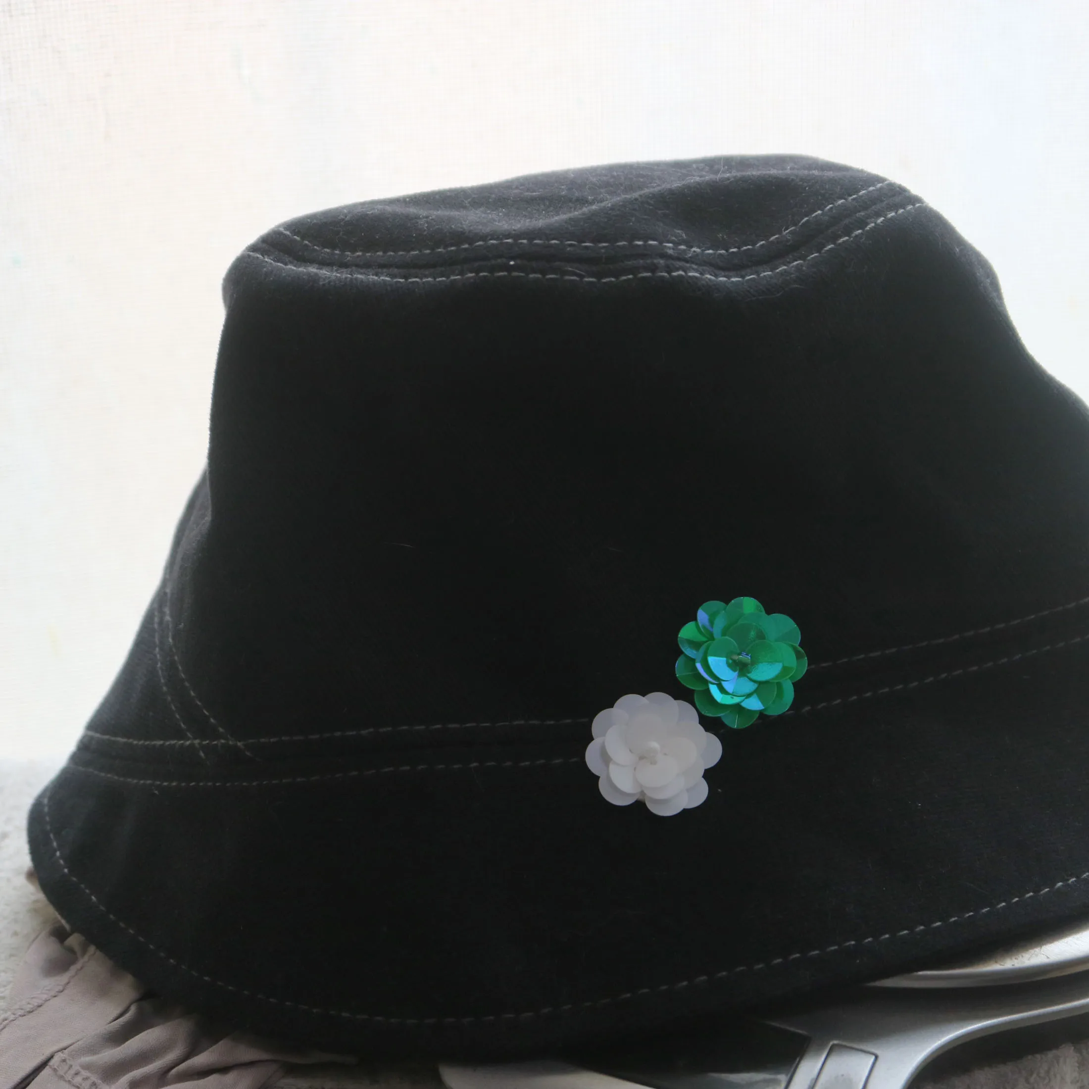 10 Stück/Set Blumen-Perlen-Applikationen für Kleidung DIY Strass-Pailletten Aufnähbare Stickerei-Applikationen Parche Ropa – Detail 14