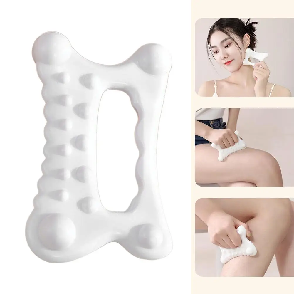 

New Facial GuaSha Massage Board Relaxation Scraper Facial Muscle Pulling Eye Acupoint Massage Stick Sculpture Meridian Brush