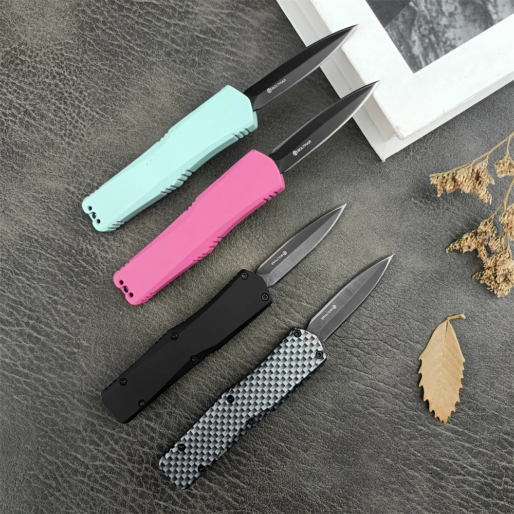 Mini A07 Pocket Knife 440c blade Zinc alloy handle Multi-functional EDC tool Outdoor Camping hiking self-defense portable knife